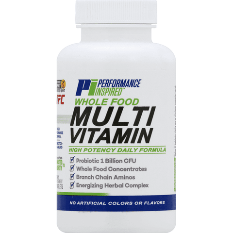 Performance Inspired Whole Food Multi Vitamin - 90 Count