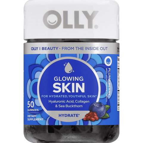Olly Vibrant Skin Gummies - 50 Count