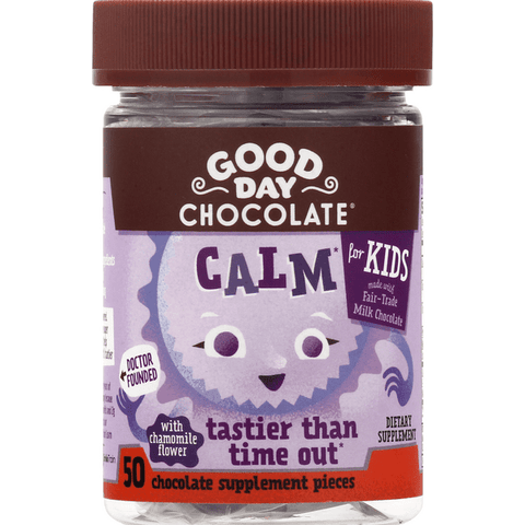 Good Day Chocolate Kids Calm Supplement - 50 Count