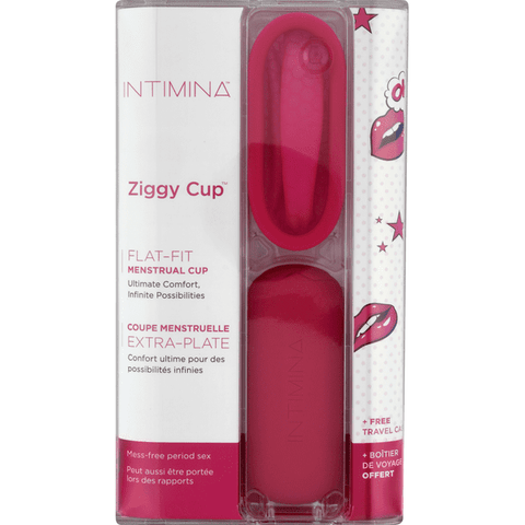 Ziggy Cup Flat Fit Menstrual - 1 Each
