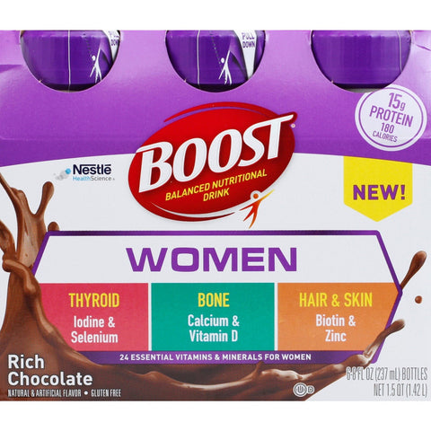 Boost Women Rich Chocolate Balanced Nutritional Drink