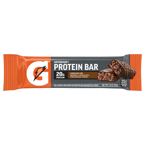 Gatorade Recover Chocolate Chip Whey Protein Bar - 2.8 Ounce