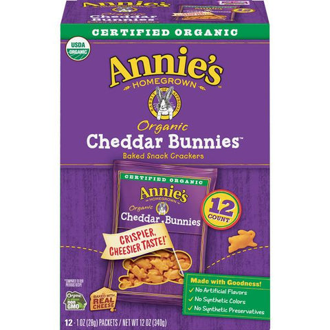Annie's Homegrown Cheddar Bunnies Multipack