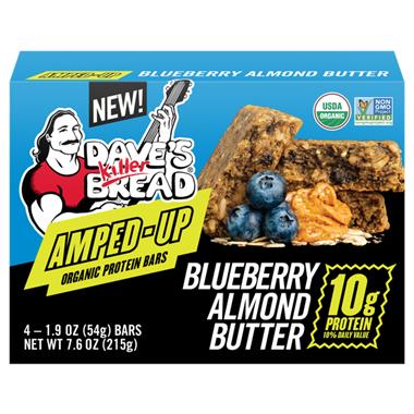 Dave's Killer Bread Organic Protein Bars, Blueberry Almond Butter