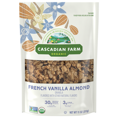 Cascadian Farm Organic French Vanilla Almond Granola