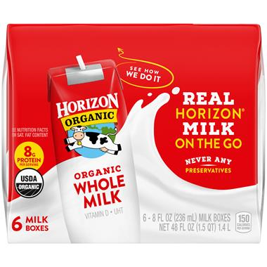 Beverages - Organic Milk