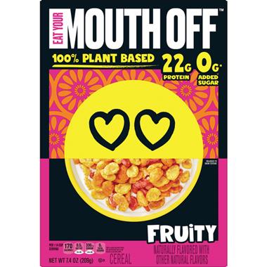 Eat Your Mouth Off Plant Based Cereal, Fruity