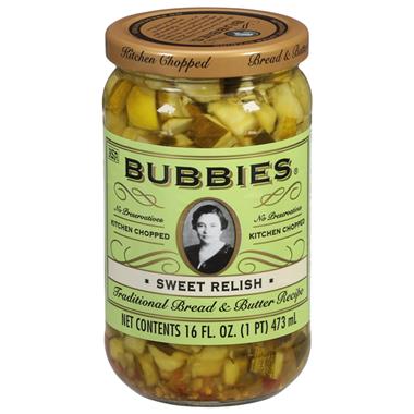 Bubbies Sweet Bread & Butter Relish