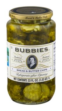 Bubbies Bread & Butter Pickle Chips