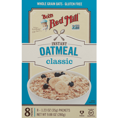 Bob's Red Mill Gluten Free Instant Oatmeal, Classic