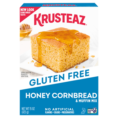 Krusteaz Gluten Free Honey Cornbread and Muffin Mix - 15 Ounce