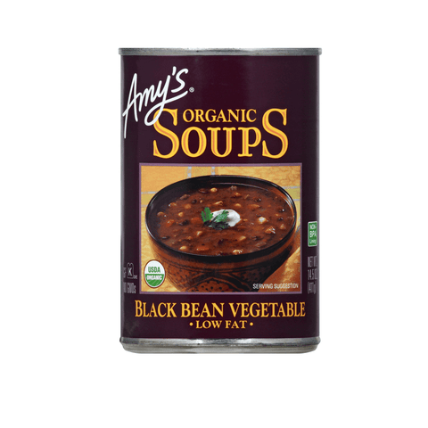 Amy's Organic Soups Low Fat Black Bean Vegetable