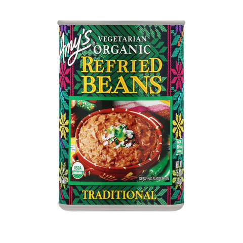 Amy's Organic Vegetarian  Traditional Refried Beans