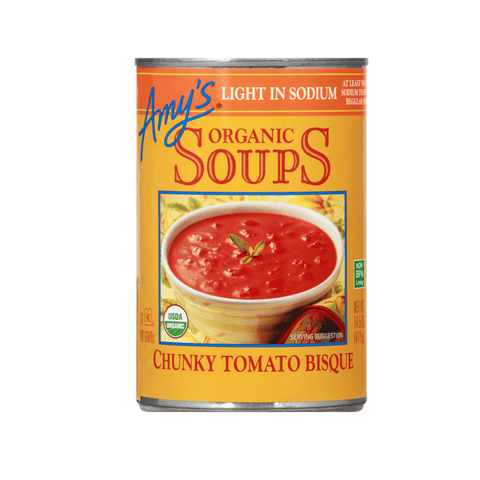 Amy's Organic Soups Light Sodium Chunky Tomato Bisque