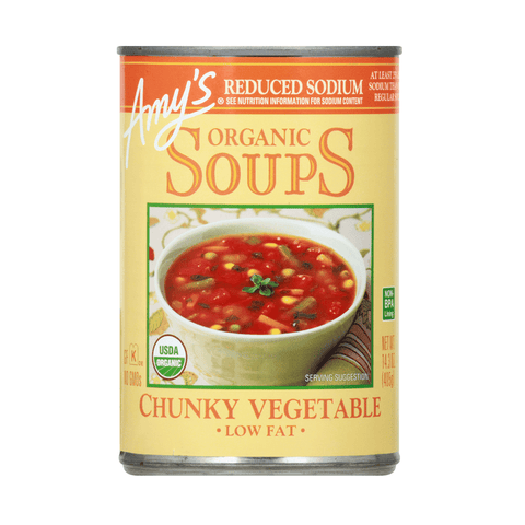 Amy's Chunky Vegetable Soup Reduced Sodium/Low Fat