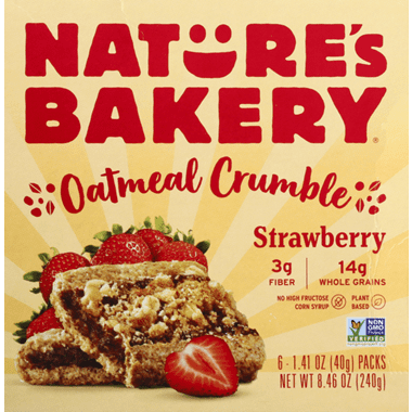 Nature's Bakery Oatmeal Crumble Strawberry