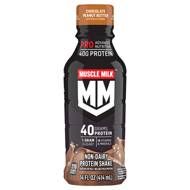 Muscle Milk Pro40 Protein Shake Chocolate Peanut Butter