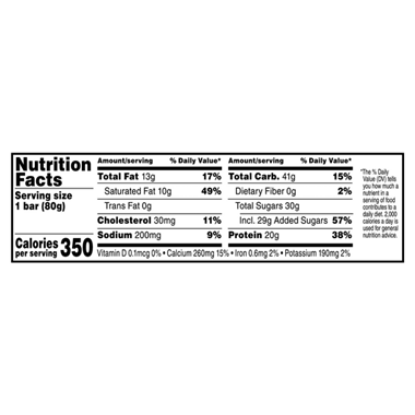 Gatorade Recover Whey Protein Bar Cookies and Creme - 2.8 Ounce
