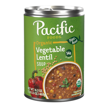 Pacific Foods Organic Vegetable Lentil Soup