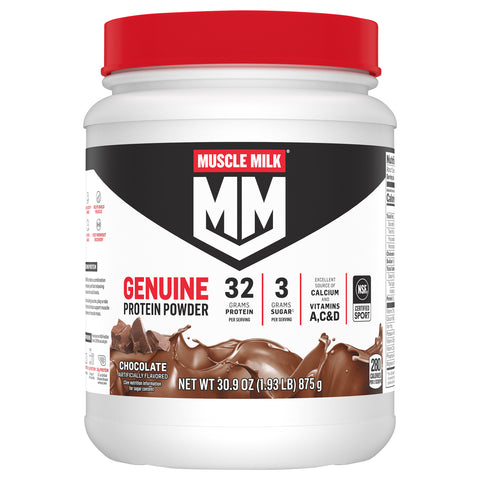 Muscle Milk Genuine Chocolate Protein Powder
