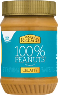 Crazy Richard's 100% Peanuts Creamy Natural Peanut Butter