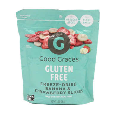 Good Graces Gluten-Free Freeze-Dried Bananas & Strawberries