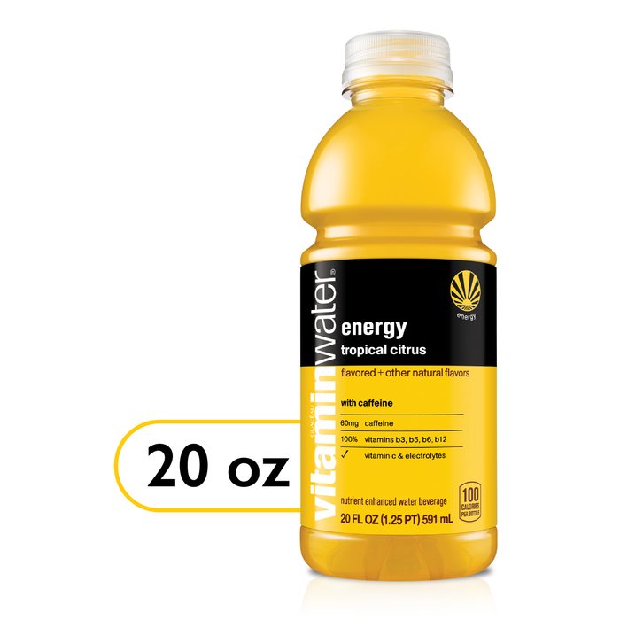 Glaceau Vitaminwater Energy Tropical Citrus - 20 Ounce