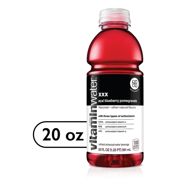 Glaceau Vitaminwater XXX Acai-Blueberry-Pomegranate - 20 Ounce