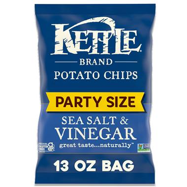Kettle Brand Sea Salt & Vinegar Chips Party Size