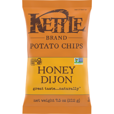 Kettle Brand Potato Chips, Honey Dijon