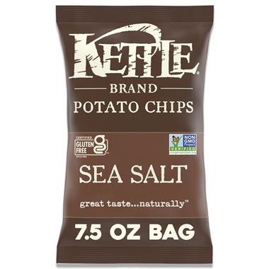 Kettle Brand Potato Chips, Sea Salt