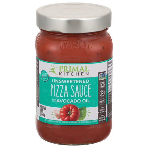 Primal Kitchen Pizza Sauce, Unsweetened - 16 Ounce