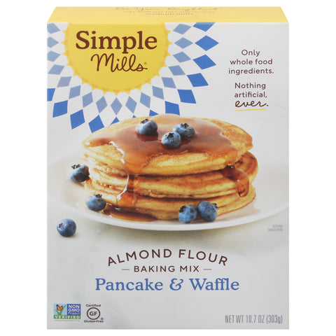 Simple Mills Pancake & Waffle Almond Flour Mix - 10.7 Ounce