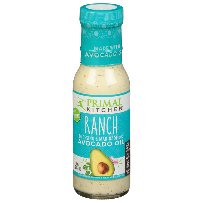 Primal Kitchen Dressing & Marinade, Ranch - 8 Ounce
