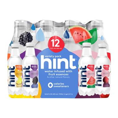 Hint Flavored Water Blue Variety Pack
