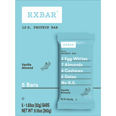 RXBAR Vanilla Almond Butter Protein Bars