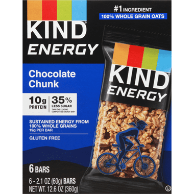 Kind Energy Bars, Chocolate Chunk