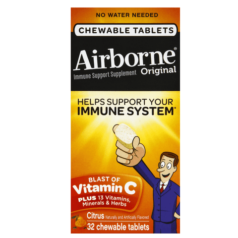 Airborne Citrus Chewable Tablets
