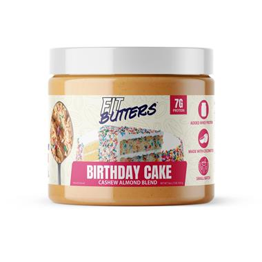 Fit Butters Cashew Almond Blend, Birthday Cake