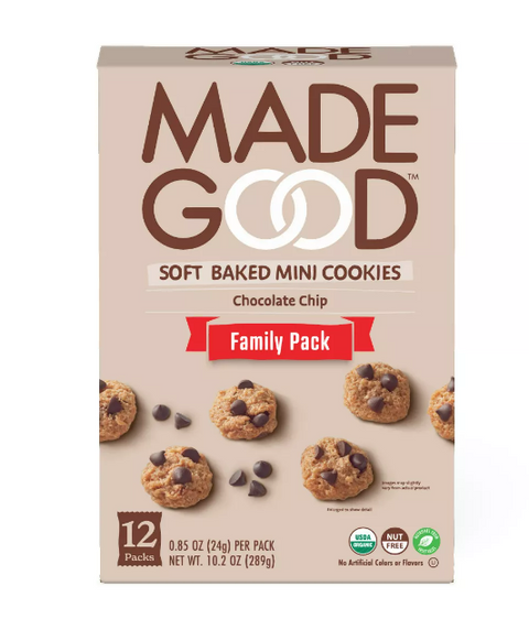 Made Good Chocolate Chip Cookies Family Pack