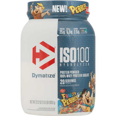 Dymatize ISO 100 Protein Powder, Fruity Pebbles