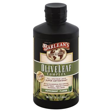 Barlean's Olive Leaf Complex, Peppermint