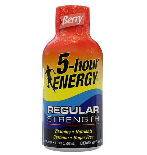 5-Hour Energy Energy Shot, Regular Strength, Berry