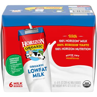 Horizon Organic 1% Milk