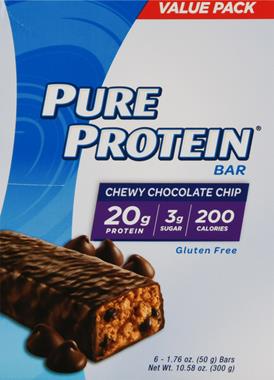 Pure Protein Bar, Chewy Chocolate Chip, Value Pack