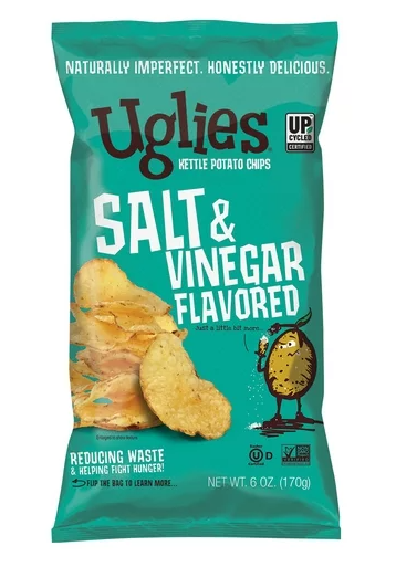 Uglies Kettle Chips, Salt & Vinegar