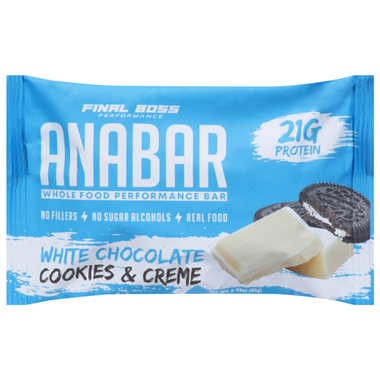 Anabar Performance Bar, White Chocolate Cookies & Crème