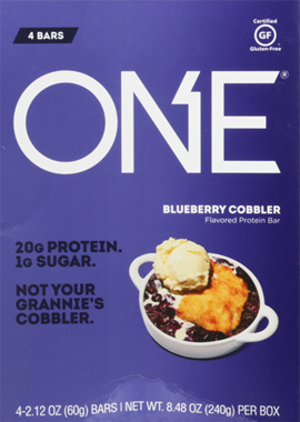 ONE Blueberry Cobbler Protein Bar