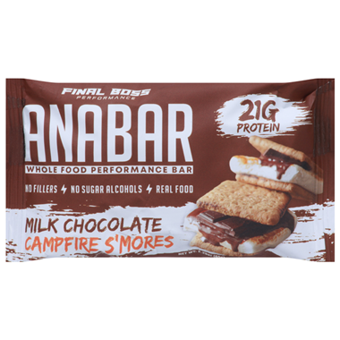 Anabar Performance Bar, Milk Chocolate Campfire S'mores