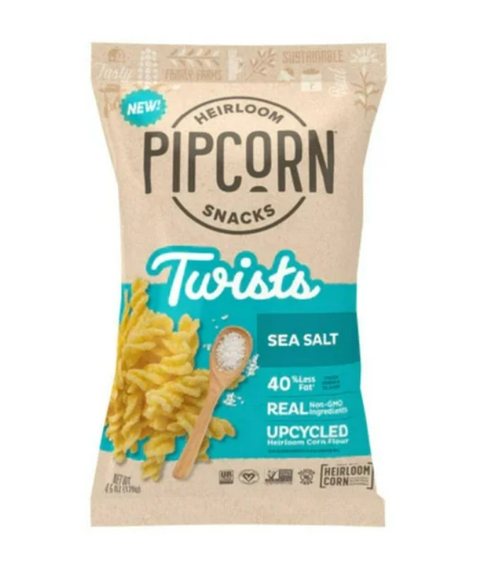 Pipcorn Twists, Sea Salt